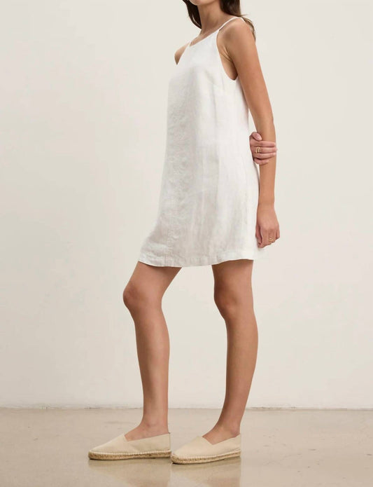 Velvet By Graham & Spencer - Nara Linen Sleeveless Mini Dress