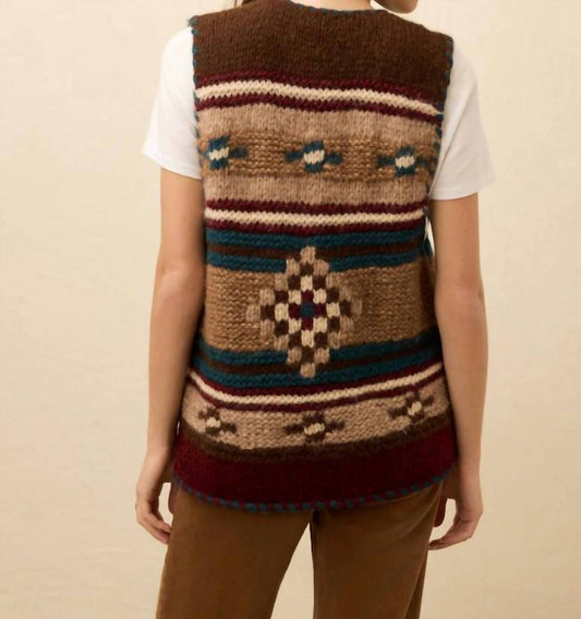 Faherty - Hand-knit Sweater Vest