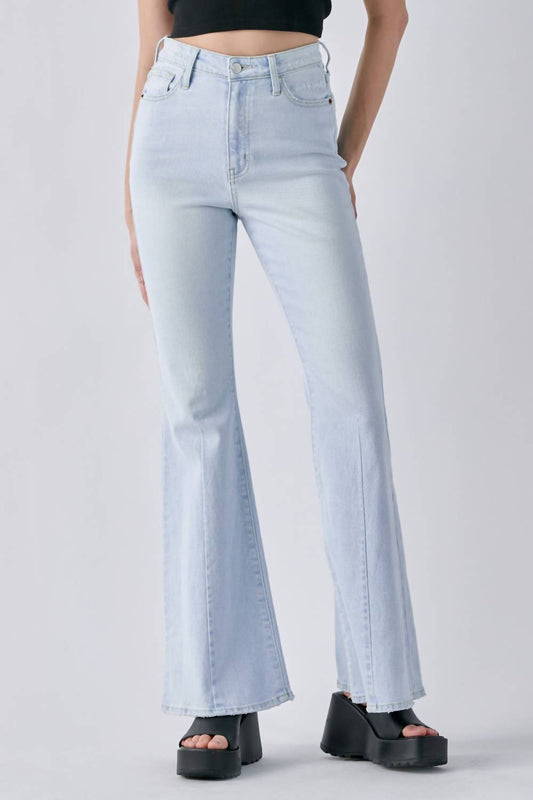 Cello - High Rise Flare With Darts Jeans