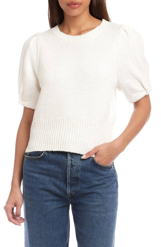 Fifteen Twenty - Harvey Pleated Sleeve Sweater