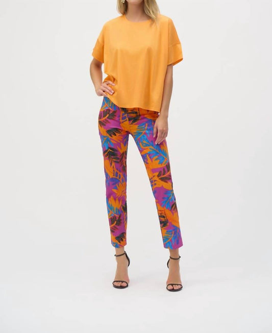 Joseph Ribkoff - Organic Cotton Boxy T-shirt