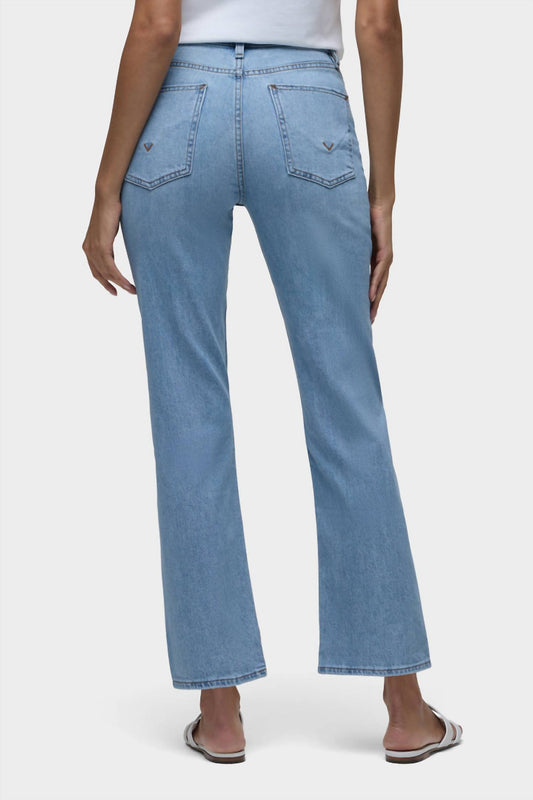Hudson - Remi high rise straight ankle jean