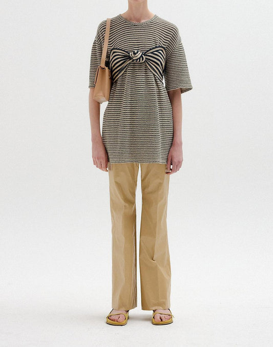 Eenk - SIN KNOTTED BUSTIER T-SHIRT