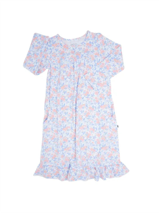 Sweet Bamboo - Big Kid Girl Flower Boho Dress