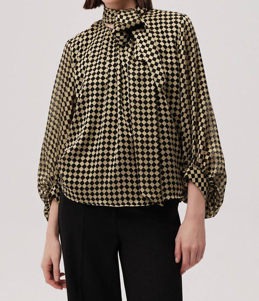 Exquise - Daina Balloon Sleeve Blouse