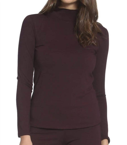 Twelve Eighty Eight - Long Sleeve Mock Neck Tee