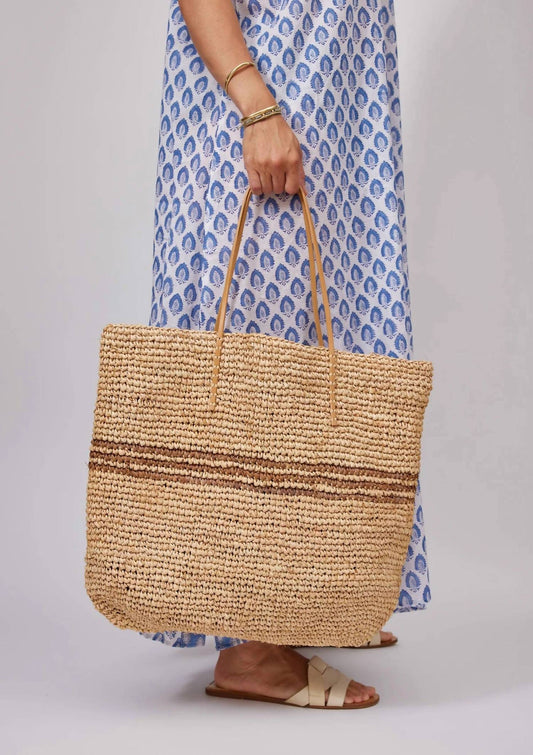 Hat Attack - Women's Luxe Stripe Tote Bag