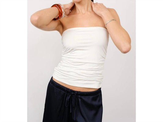 Loucia - Juliet Ruched Tube Top