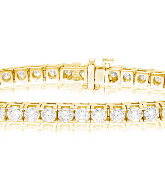 Diana M Jewels - 8.25 Cts Diamond Tennis Bracelet