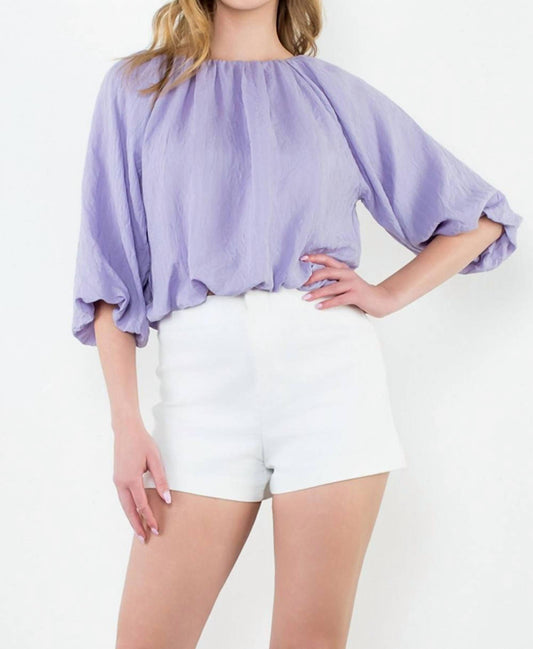 Thml - Beka Puff Sleeve Flowy Blouse