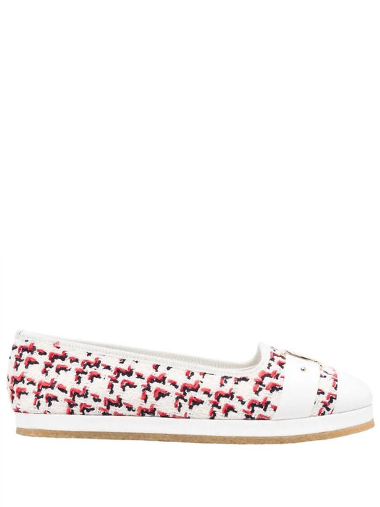 Salvatore Ferragamo - Women's Kacy Woven Espadrilles Flat Shoes