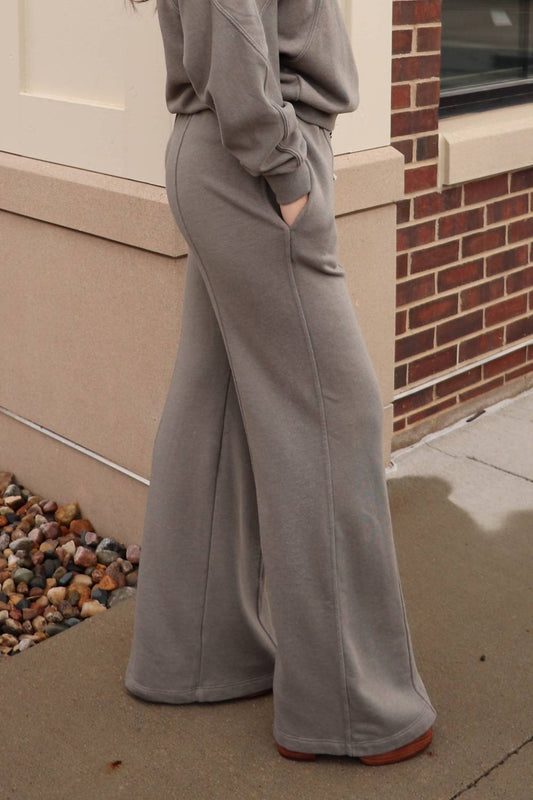 Sundry - Seamed Wide Leg Pant