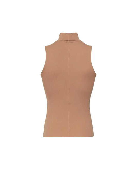 Frame - Women's Sleeveless Turtleneck Top