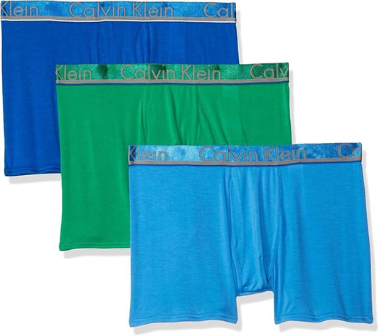 Calvin Klein - Men's 3-Pack Underwear Comfort Microfiber Trunks