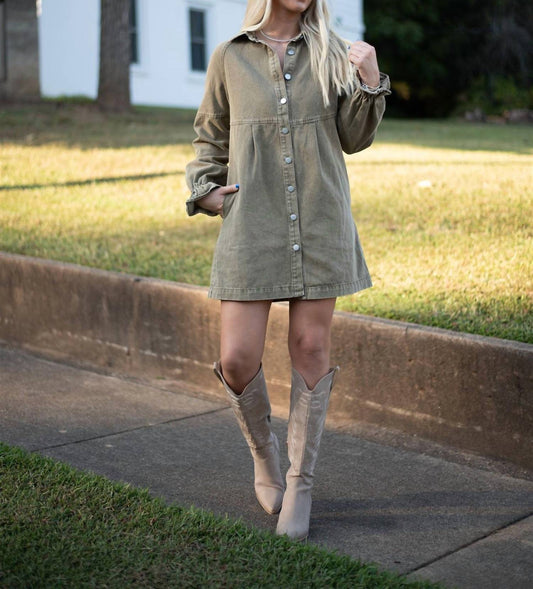 So Me - Boxton Denim Mini Dress