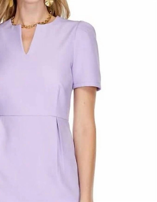 Jade - Short Sleeve A-line Dress