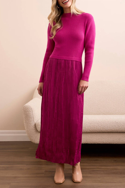 Tribal - Twofer Maxi Dress With Lining