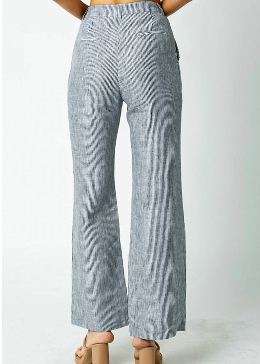 Olivaceous - Persephone Striped Pants