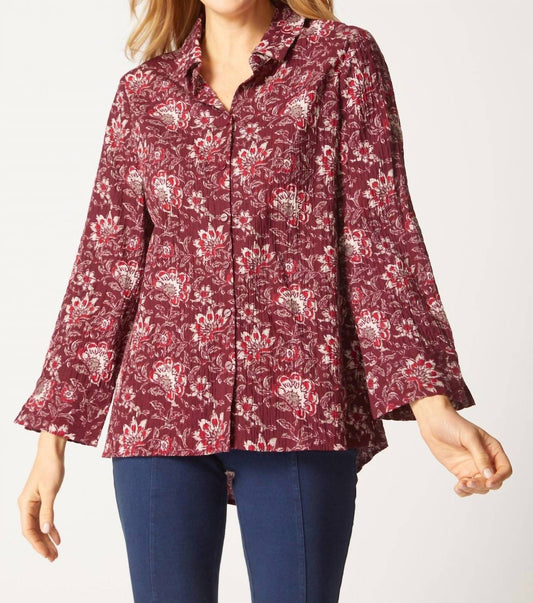 Habitat - Block Print Tailored Shirt