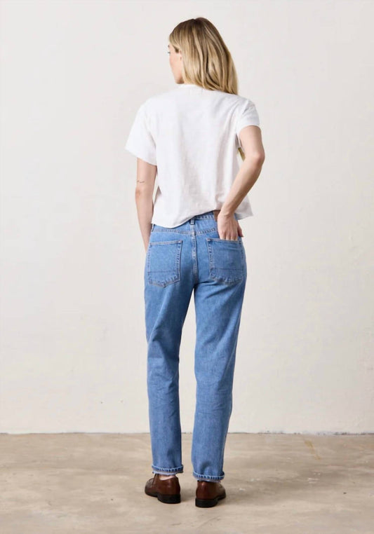 Nsf - Owen Mid Rise Slouchy Straight Jean