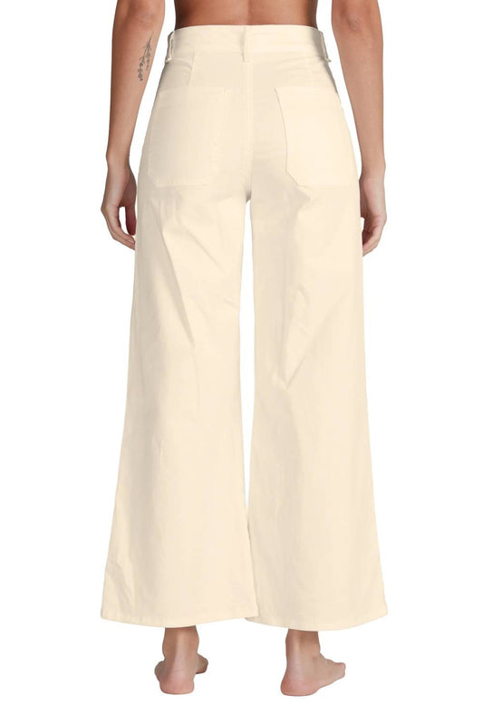 Askk Ny - Women's Cropped Sailor Twill