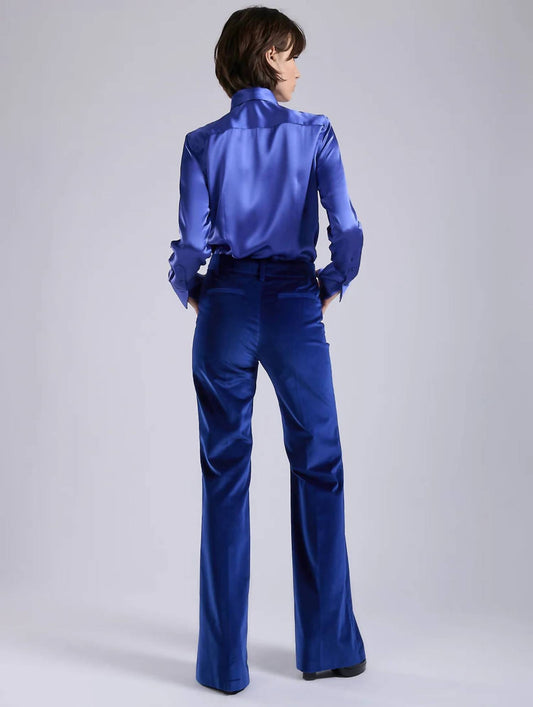 Barbara Bui - Velvet Wide Leg Trousers