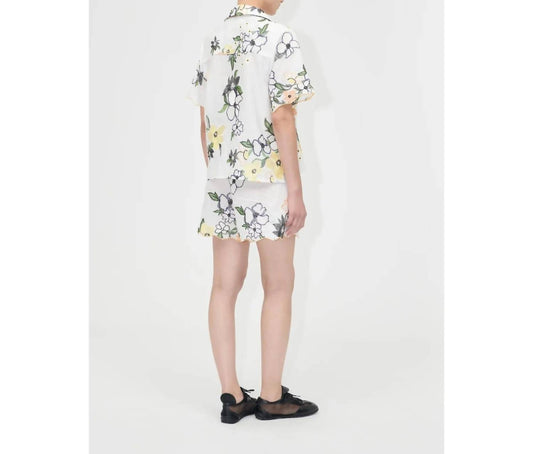 Stine Goya - Scalloped Elasticated Waistband Shorts