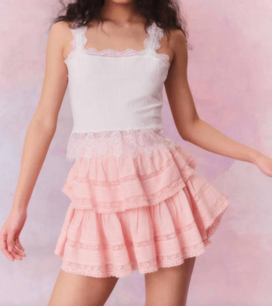 Loveshackfancy - Ruffle Mini Skirt