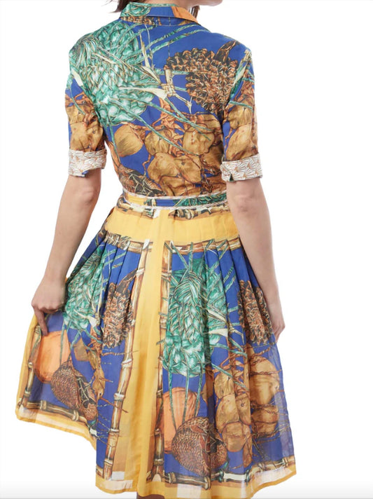 Dizzy-Lizzie - Mrs Maisel Coconut Print Dress