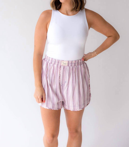 Free People - Day To Day Flannel Boxer Shorts