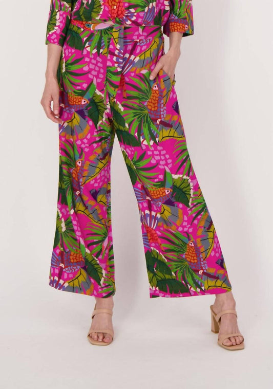 Spanner - Print Wide Leg Pants