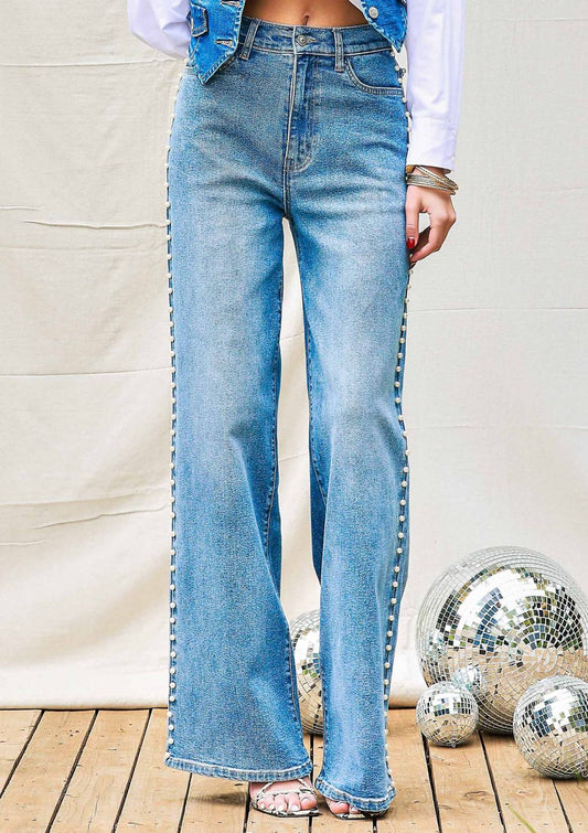 Vibrant M.I.U - Pearl Wide Leg Jeans