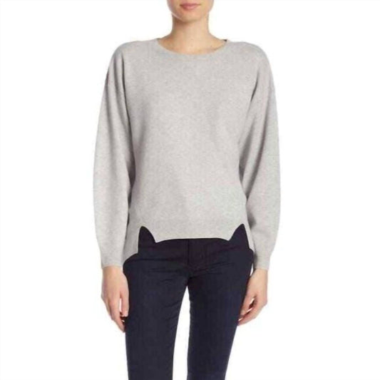 Joie - Kyren Wool Round Neck Pullover High Low Sweater