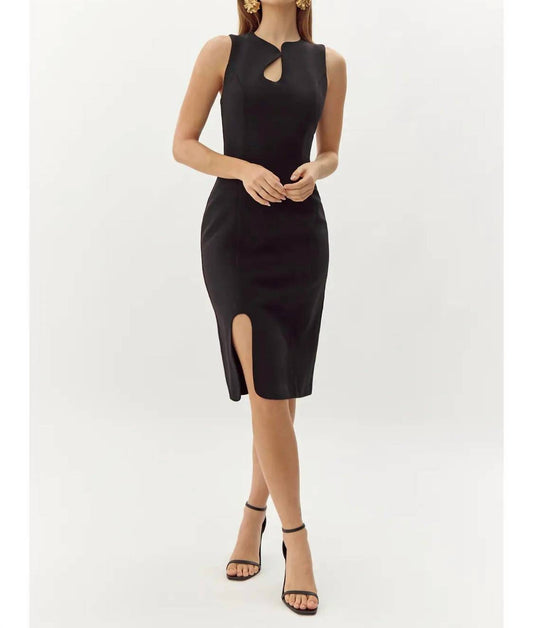 Adelyn Rae - Kayla Wave Cut Sheath Dress