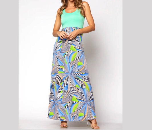 Tyche - Tropical Getaway Maxi Dress