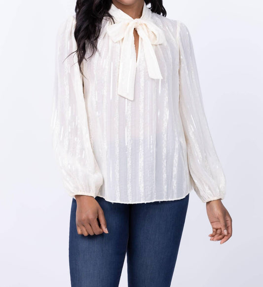 Shoshanna - Rye Long Sleeve Top