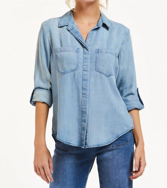 Velvet Heart - Riley Tencel Button Down Shirt