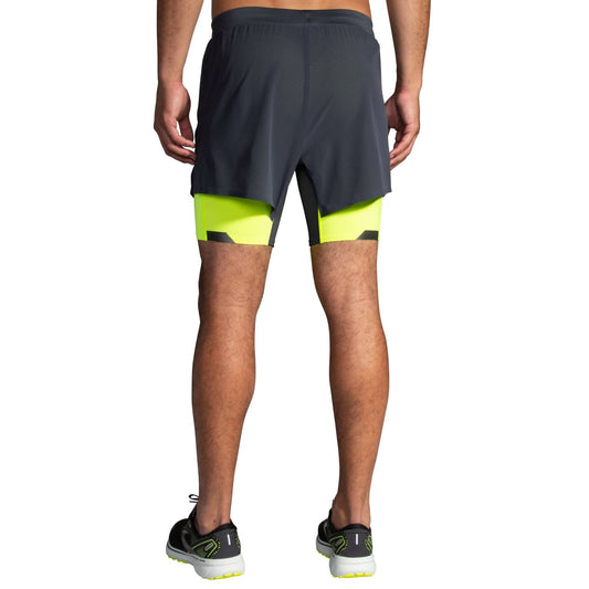 Brooks - Mens Run Visible 2-in-1 Training Short