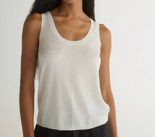 Bella Dahl - Sleeveless Scoop Neck Knit Tank