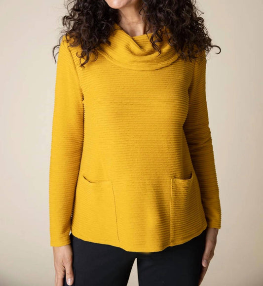 Habitat - Cowl Neck Pocket Top