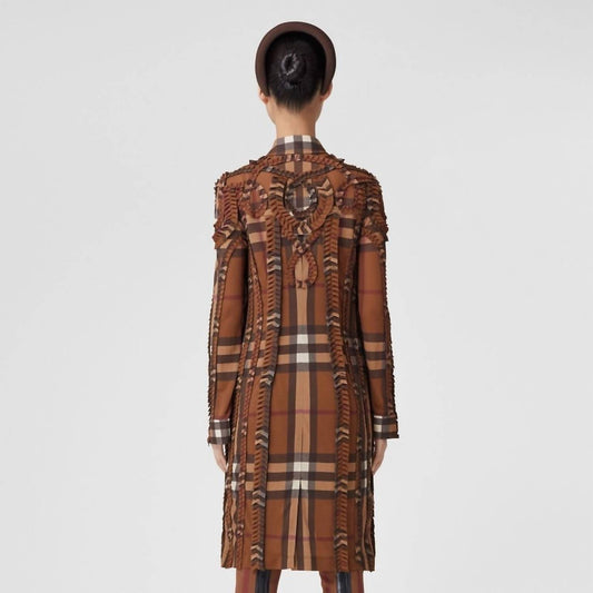 Burberry - Pleated Button-down Shirt Dress