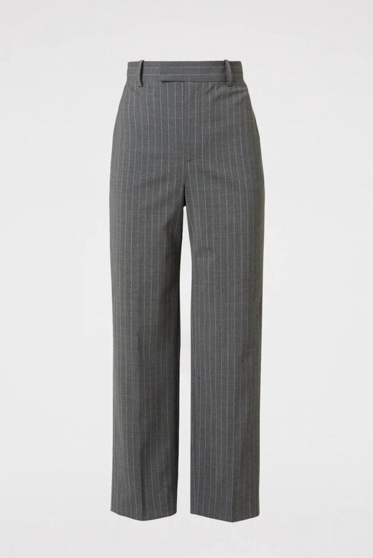 Scanlan Theodore - Women's Stripe Mid Rise Trouser
