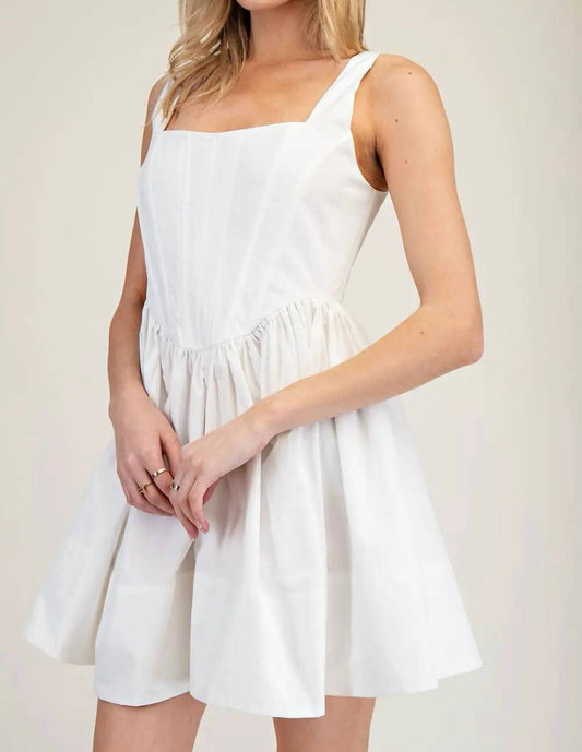 Ee:Some - Corset Mini Dress