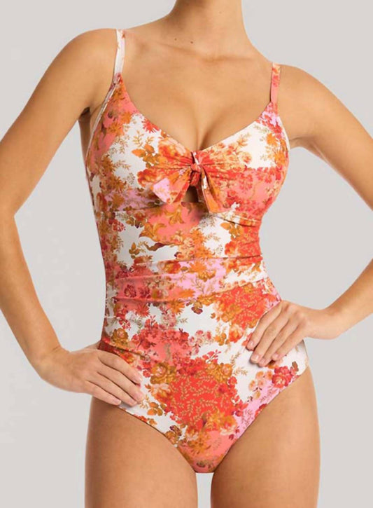 Sea Level Australia - Women's Daisy Field Tie Front Tankini