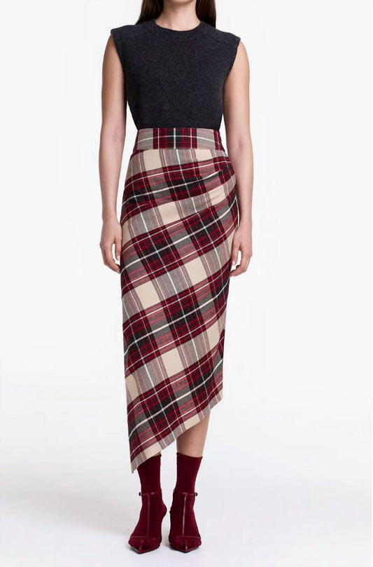 Smythe - Asymmetrical Midi Skirt
