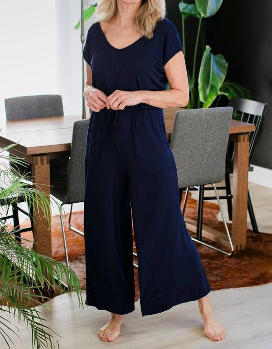 Yala - Kiova V-Neck Bamboo Jumpsuit