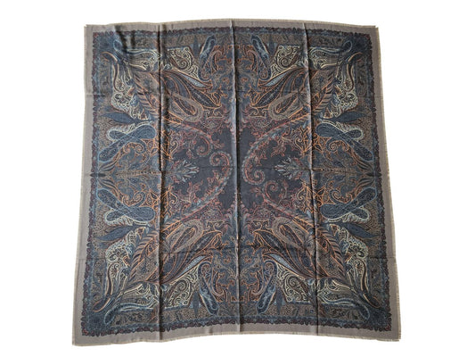 Etro - Women's Paisley & Floral Wool Blend Sheer Shawl Scarf