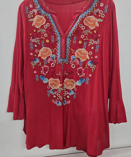 Andree By Unit - Women's Embroiedered Top