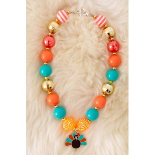 Kidscharm - Girls Turkey Bubble Necklace