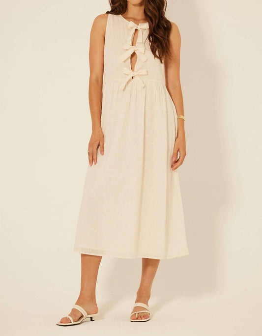 Bila77 - Gibson Bow Midi Dress